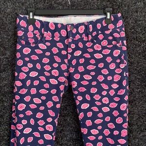 Lilly Pulitzer kiss/lips jeans